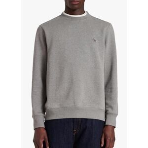 NWT $175 Paul Smith Gray Organic Cotton Zebra Sweatshirt. Small. Yours for?